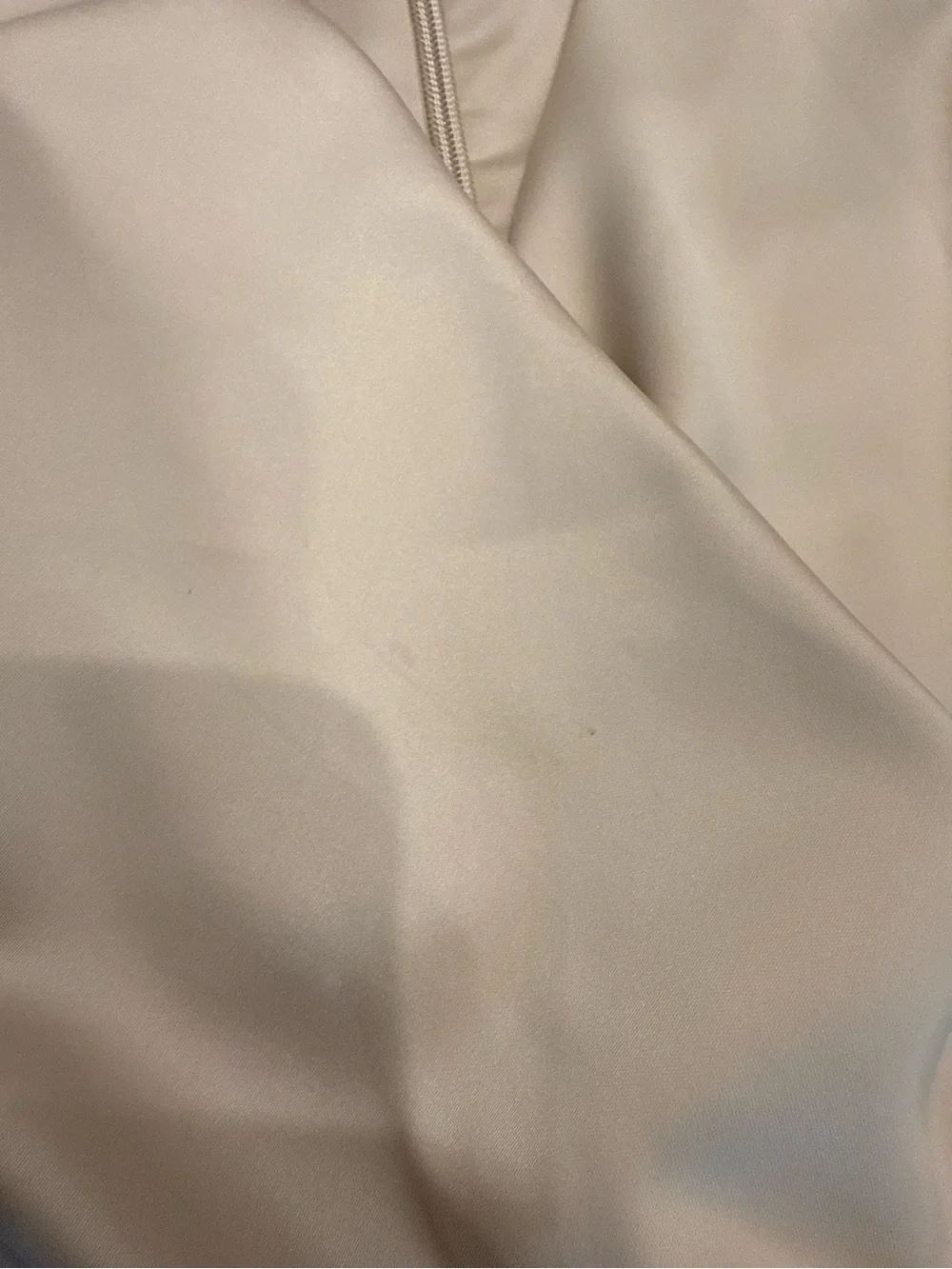 House of CB London Champagne Satin Draped Romper Size Small - Picture 5 of 5